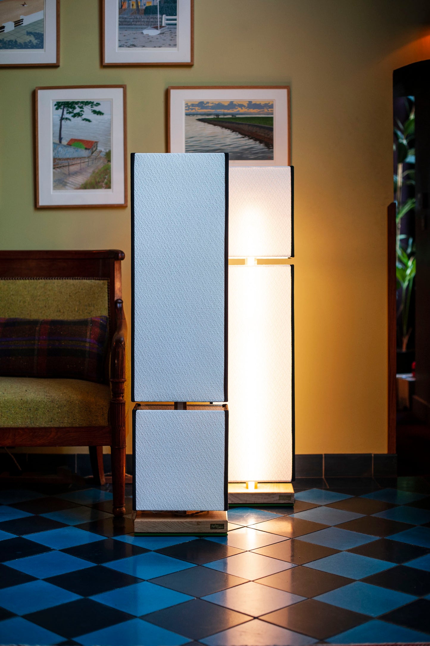 PAIRE ASYMETRIQUE PIPA - Lampes d'exception
